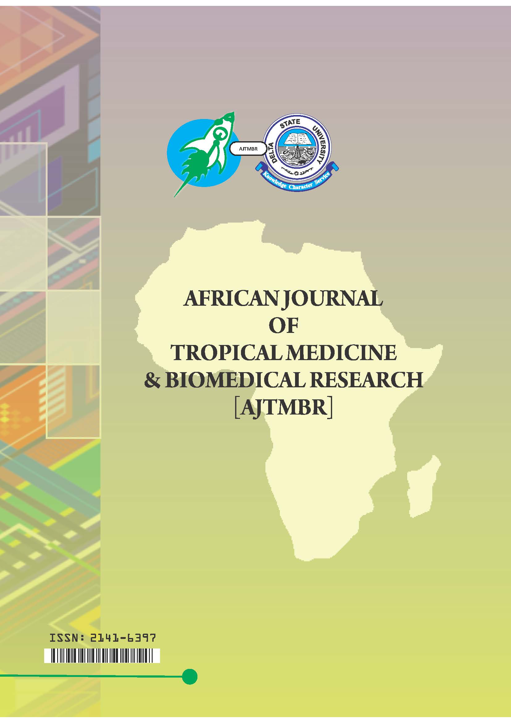 					View Vol. 6 No. 2 (2023): African Journal of Tropical Medicine and Biomedical Research, December 2023
				