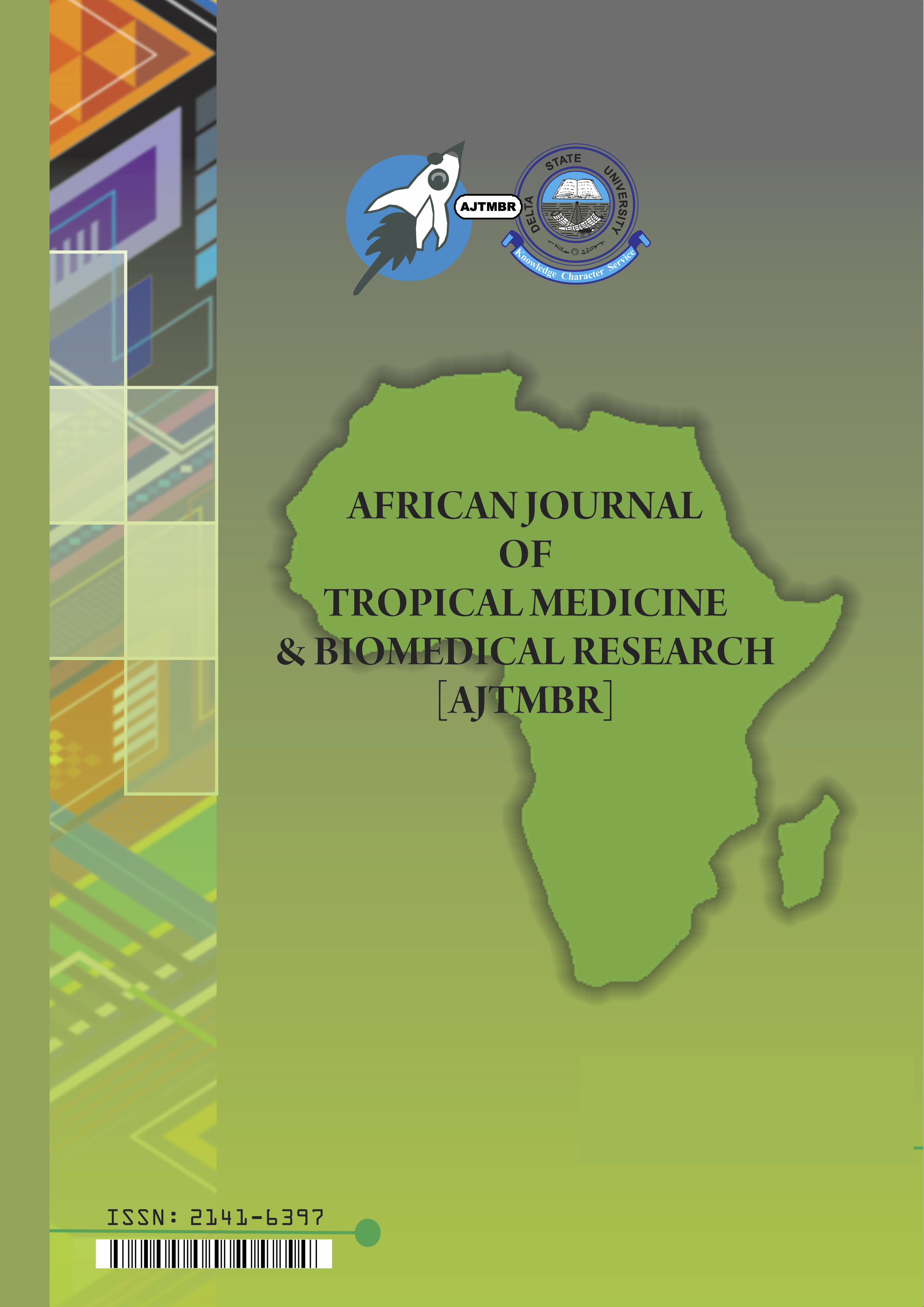                     View Vol. 1 No. 1: African Journal of Tropical Medicine and Biomedical Research March 2010
                
